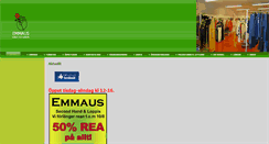 Desktop Screenshot of emmausgryttby.se
